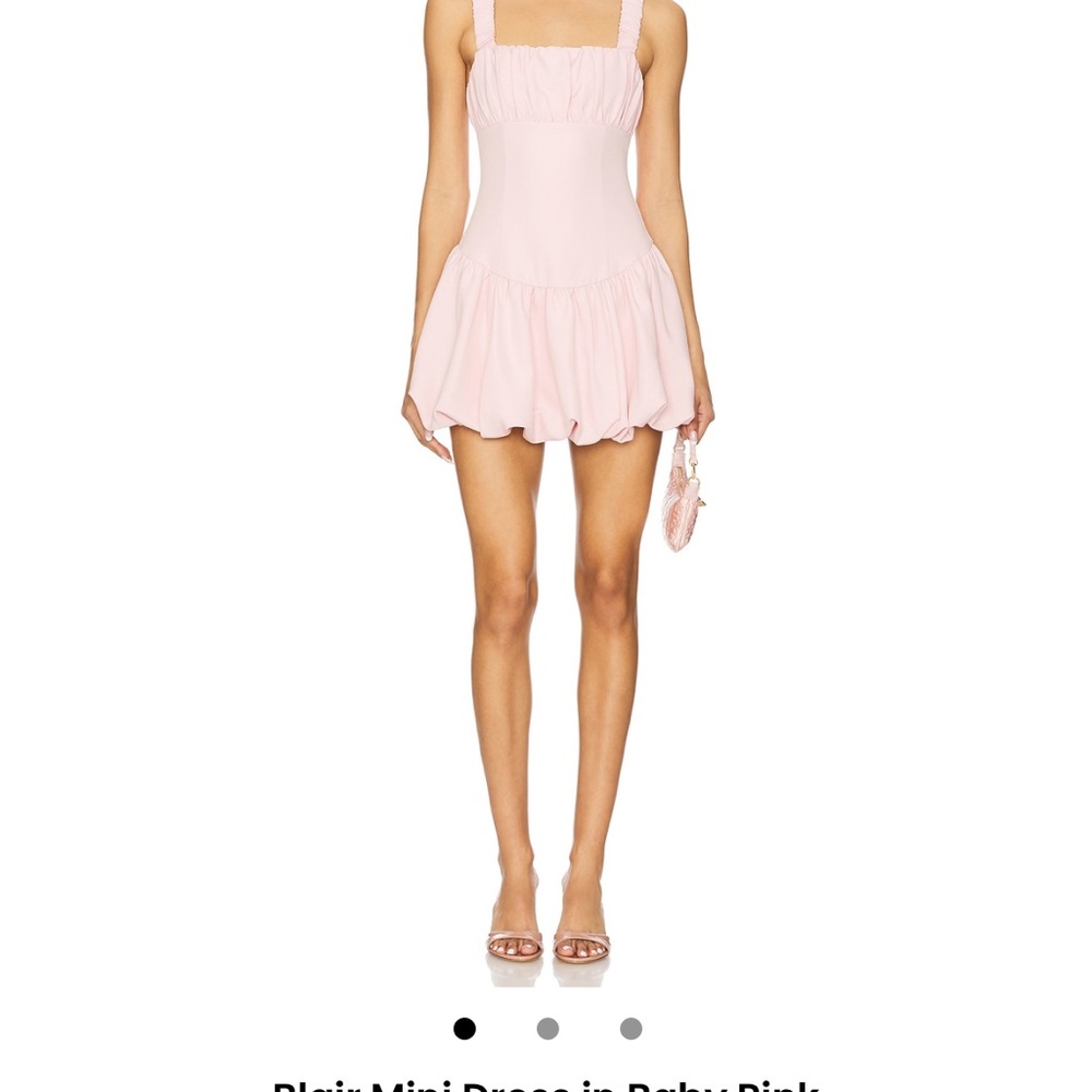 Baby Pink Mini Dress